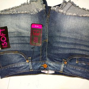 Mid rise short shorts size 17 NWT
